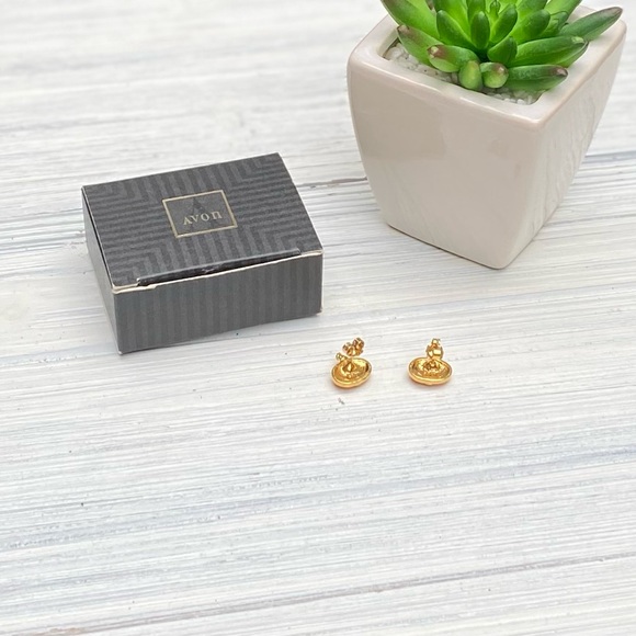 VTG Avon PUMPKIN Earrings - Picture 5 of 14